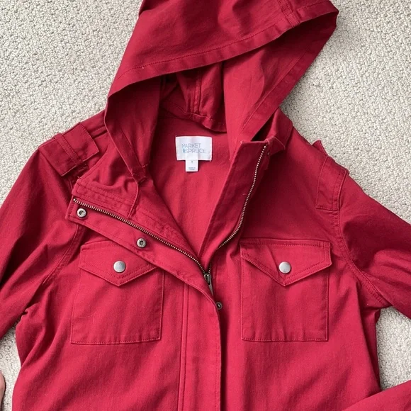 Great quality Red coat - Picture 5 of 8
